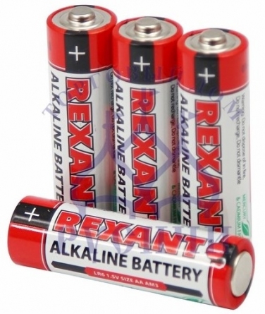 Батарейка алкалиновая AA/LR6, 1.5V, 1 шт (пальчиковые) 30-1027 фото 1