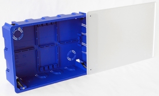 Коробка 205х155х70 HF ГСК синяя с/п IP20 (80-0970)