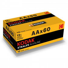Батарейка алкалиновая AA/LR6-60 (4S), (KAA-60) 1 шт (пальчиковые) Kodak Б0029222 уп4шт
