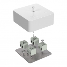 Коробка 75х75х30 к/к белая IP42 (40-0450-FR1.5-8)