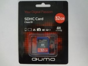 Флеш карта  32Gb Secure Digital (SDHC) QUMO