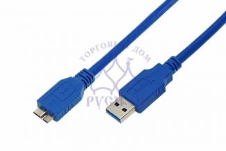 Шнур штекер USB A 3.0- штекер micro USB 3.0 0,5м REXANT 18-1631