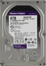 Жесткий диск 6Tb WD Purple Video WD62PURZ (5640rpm) 128Mb