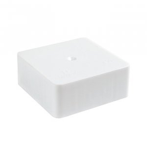 Коробка 75х75х30 к/к белая IP42 (40-0450-FR1.5-4) фото 1