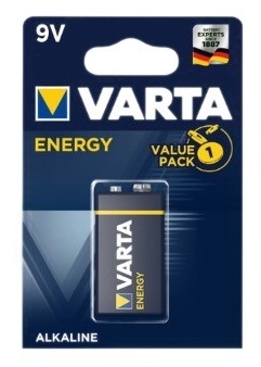 Батарейка крона VARTA ENERGY 4122 9V BL1 фото 1