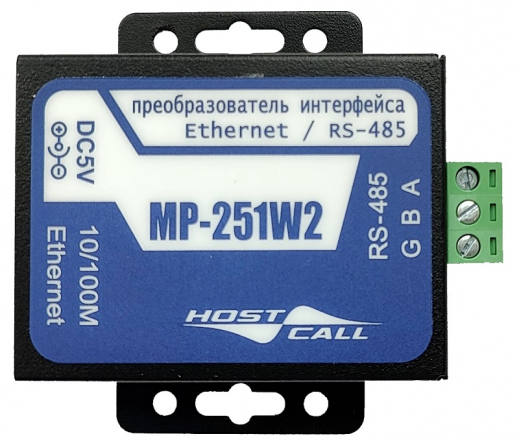 MP-251W2 Преобразователь интерфейсов RS-485/LAN фото 1