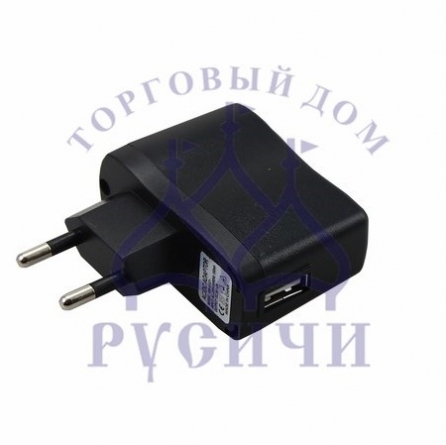 СЗУ USB 220V (5V, 1000 mA) (16-0239) фото 1
